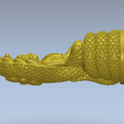 lh.png Nak Prog Statue Cambodian 3D model
