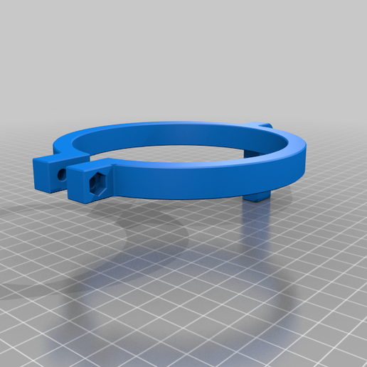Focussing aid for camera lenses (for precise focus) 3D model