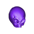 PORTAPUAS ALIEN.stl Держатель для инопланетных колышков