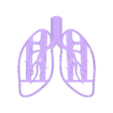 lungs.stl Organs cookie cutters