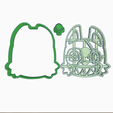 Q2Q424566.png STL file GLEIPNIR - COOKIE CUTTER・3D print design to download
