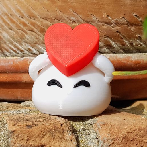valentin004.jpg Heartfelt Embrace 3D Art Toy - Print in place
