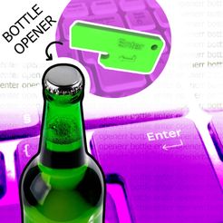 1.jpg STL file BOTTLE OPENER ENTER・Design to download and 3D print