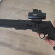 i : f h STL-Datei HDR50 Schalldämpfer || Laufverlängerung || Revolver || UMAREX・Design für 3D-Drucker zum herunterladen