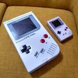 GameMan02.jpg Free STL file Nintendo Game Man - Oversize Game Boy/Famicom Hack・Model to download and 3D print