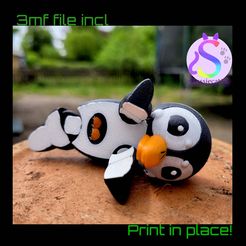 Penny_normal.jpg Fichier STL gratuit Penny le pingouin・Design pour imprimante 3D à télécharger