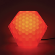 Salmon-Front-Light-On.png Hidden Honeycomb Light Box