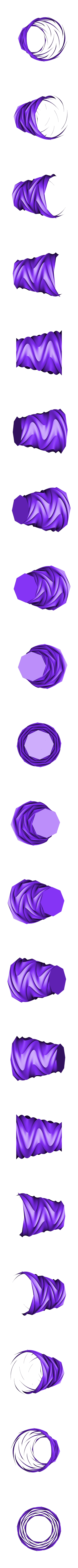 Twist Bin (Vase Mode).stl Vase Collection