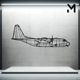 g550-front.png Wall Silhouette: Airplane Set
