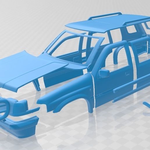 Opel Frontera 1992 Printable Body Car - 3D model önizlemesi