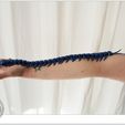 002.jpg Free STL file Articulated centipede robot・3D printer design to download