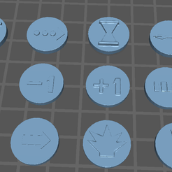 tokens.png Free 3D file The Tokens of Mine・3D printable design to download