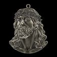 Jesus-Head-pendant-Diamond-3.jpg Pendente Cabeça de Jesus Diamante