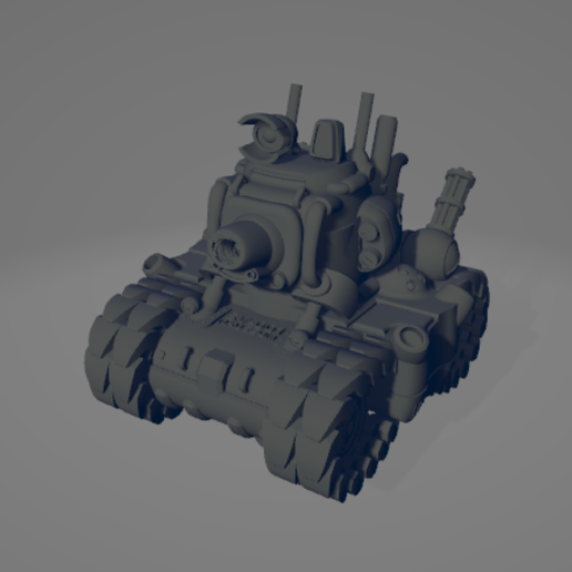 Keycap tank 3D model
