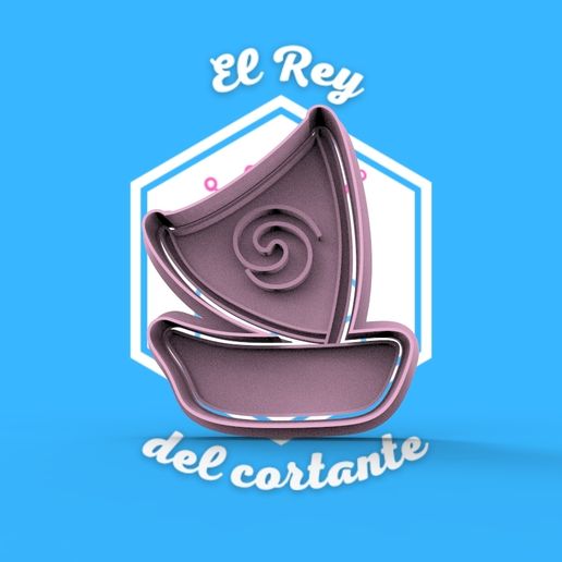 cutting moana 3D model