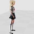 13.png GIRL GIRL DOWNLOAD anime SCHOOL GIRL 3d model animated for blender-fbx-unity-maya-unreal-c4d-3ds max - 3D printing GIRL GIRL SCHOOL SCHOOL ANIME MANGA GIRL - SKIRT - BLEND FILE - HAIR