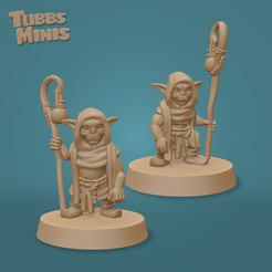GoblinPriestBundle.png Goblin Priests - Classic Monsters - Fantasy Miniatures