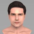 untitled.294.jpg Handsome man bust ready for full color 3D printing TYPE 1