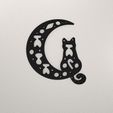 Moon-Cat-Wall-Decoration-WAELLISH46-Preview.jpg Moon Cat Wall Decoration WAELLISH46