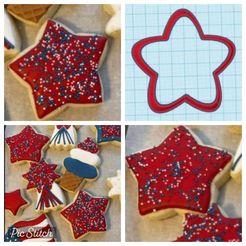 IMG_8194.jpg Fichier STL Découpeur de biscuits Chubby Star・Design imprimable en 3D à télécharger