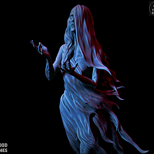 😭 Banshee , crying lady, La Llorona , ghost lady , ghost lover 3D