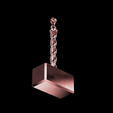 Gold-1.png Sledgehammer hammer pendant 3D print model
