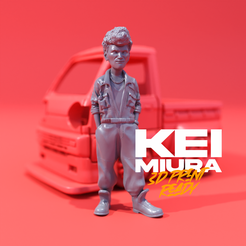 preview11.png Fichier 3D Kei Miura Tooned・Modèle à télécharger et à imprimer en 3D
