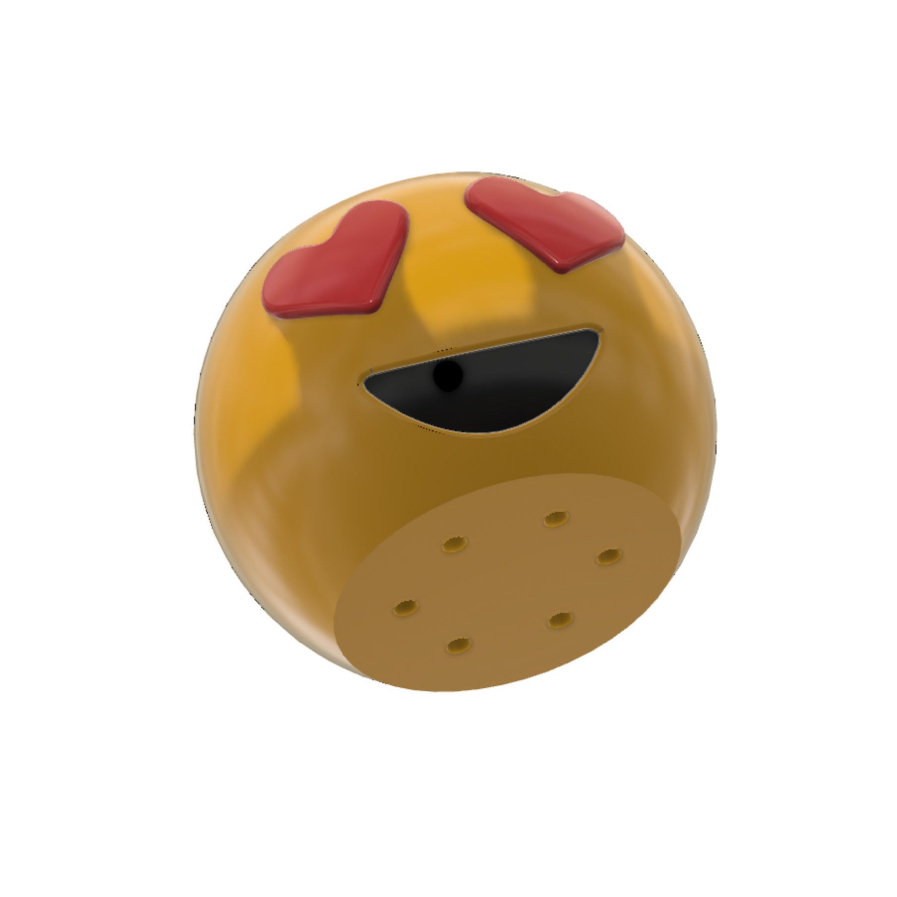 Download STL file EMOJI VASE IN LOVE POT • Design to 3D print ・ Cults