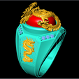 Nhan-rong-1058-04.png Bague dragon - Bague pierre ovale - Bague homme - N1058