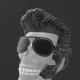 ALEXA_ECHO_DOT_5__ELVIS_SKULL.jpg Suporte Alexa Echo Dot 4a e 5a Geração Elvis Presley Skull