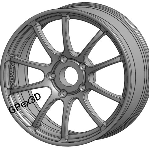 STL file Advan racing 🚗 ・3D printable model to download・Cults