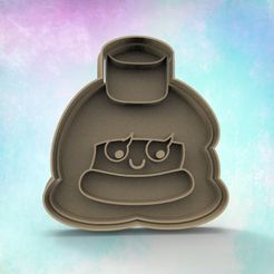 cocoa.jpg STL file COOKIE CUTTER COCOA COOKIE RUN・3D printable model to download