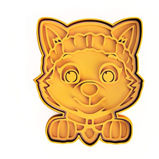 PAW PATROL COOKIE CUTTERS 3D model