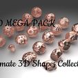 Shapes.78.jpg Ultimate 500 MEGA PACK 3D Shapes Collection