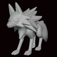 lycanrocmidday.png 745- Lycanroc Pokemon Figure