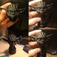 Yoda_3D_printed.jpg Grand Master Yoda - Statue+Head