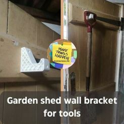 Garden-shed-wall-bracket-for-tools.jpg Reinforced Garden shed hook