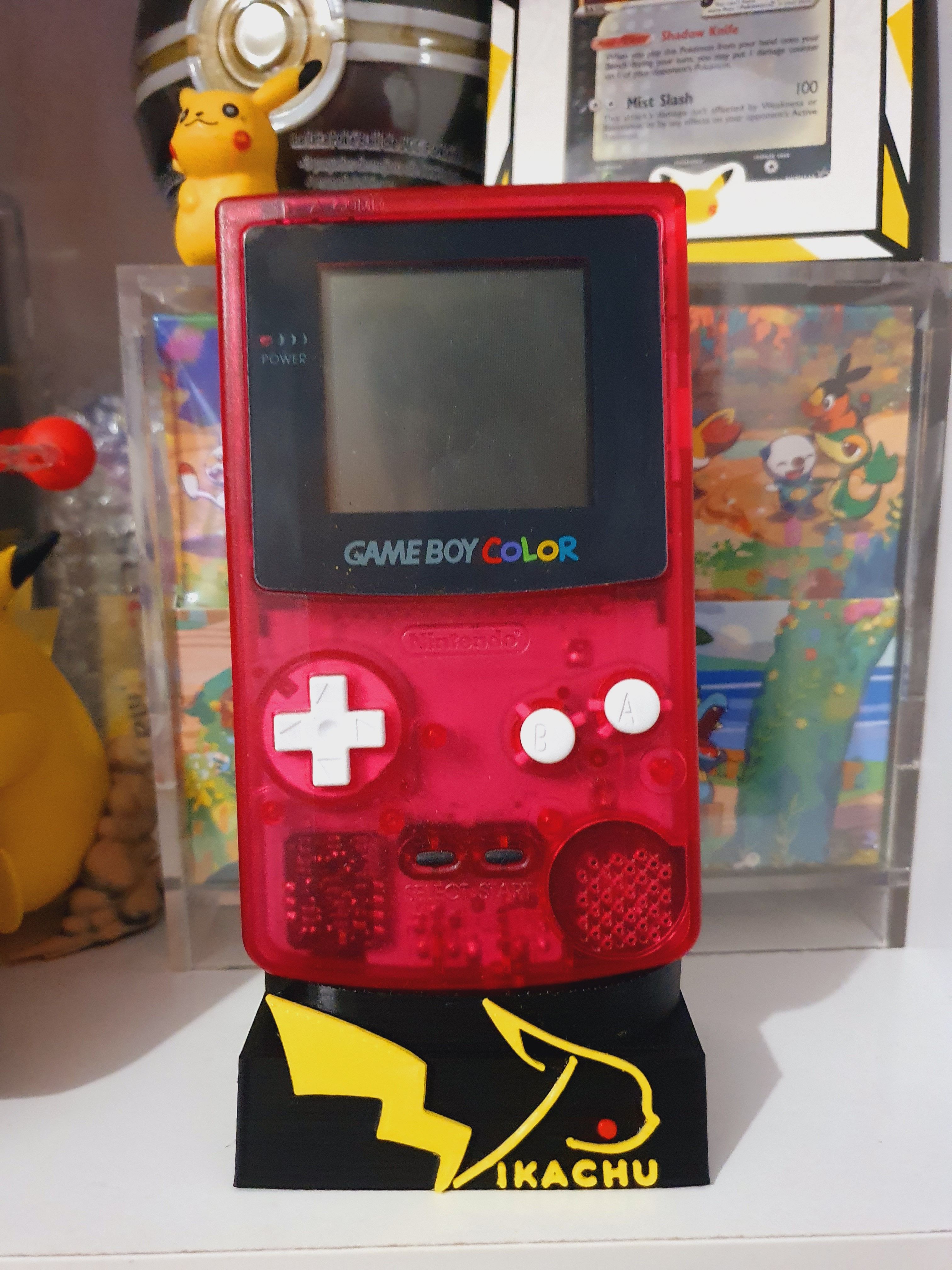 Download STL file Game Boy Stand COLOR Pikachu • 3D print template ・ Cults
