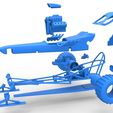 64.jpg Diecast Moteur avant dragster des neiges old school Echelle 1:25