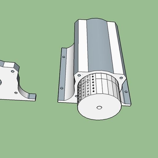 tesla's rotoverter approach by permanent magnets 3D model