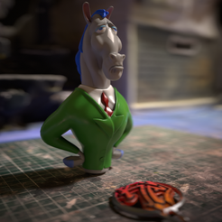 Untitled_Main-Camera.png Archivo OBJ Mr Horse (Ren & Stimpy)・Objeto imprimible en 3D para descargar