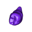 STL -skullbonesLeft_second_lower_molar_tooth_obj.stl 3D Model of Skull Bones