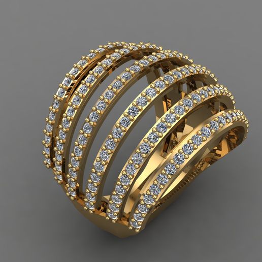 WOMEN RING - 3DM RENDER DETAIL 3D PRINT MODEL - 3D model