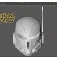 rami helmett front.jpg Mandalorian Helmet - Late Crusader  - Star Wars Cosplay
