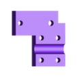 Y_axis_clamp_body_back_1off.stl Mendel X Y axis accuracy doubling mod.