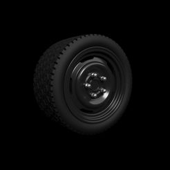 basic_1.jpg STL file Basic Opel Admiral wheels・3D printing template to download