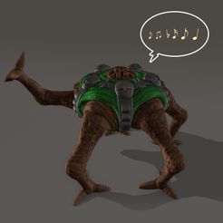 eridian_1.jpg STL file ROCKY the ERIDIAN (Project Hail Mary)・3D print model to download