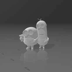 Screenshot (125).png Fichier OBJ porte-clés des sous-fifres・Modèle à imprimer en 3D à télécharger