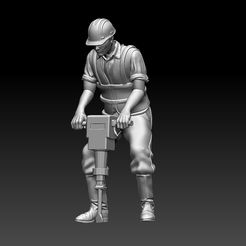 24324323.jpg STL file Worker・3D printable model to download