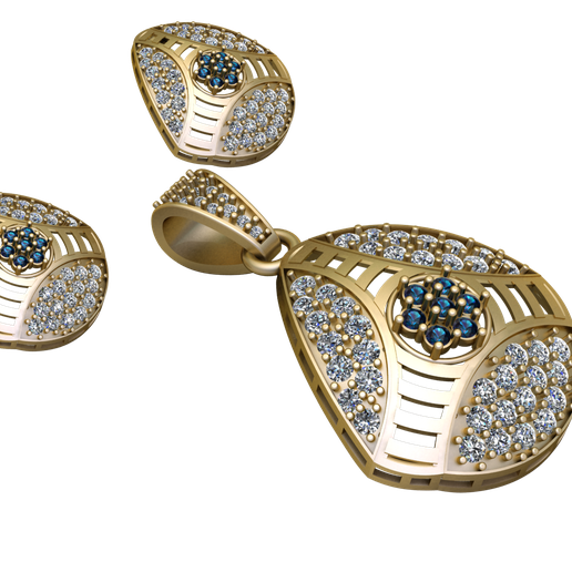 👸 PRINCESS LOCKET SET 3D PRINTABLE MODEL・ STL file for ・Cults